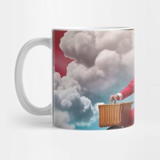 pee wee herman on bike in heaven Mug